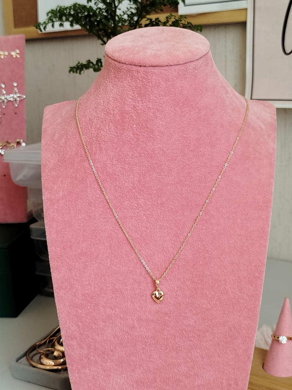 Collar Corazon Bombita