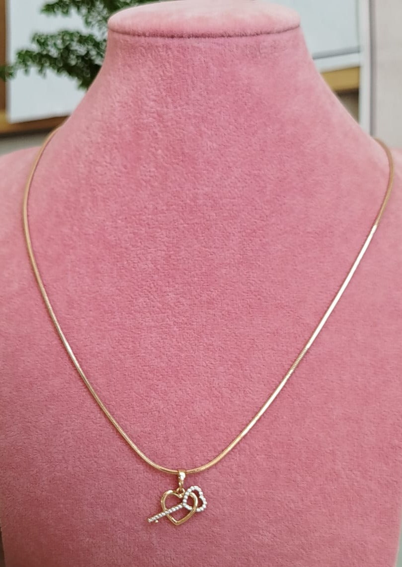 Collar Amor en llave