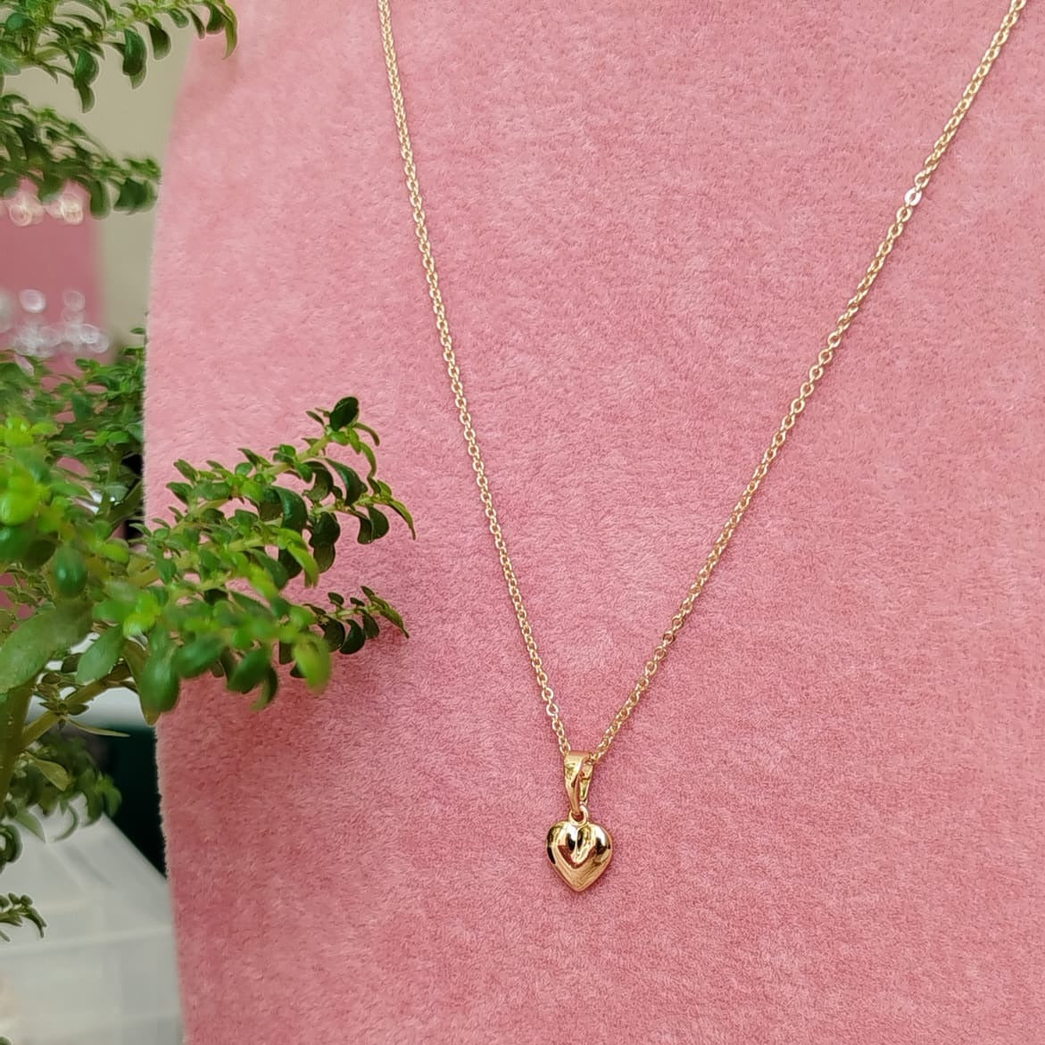 Collar Corazon Bombita