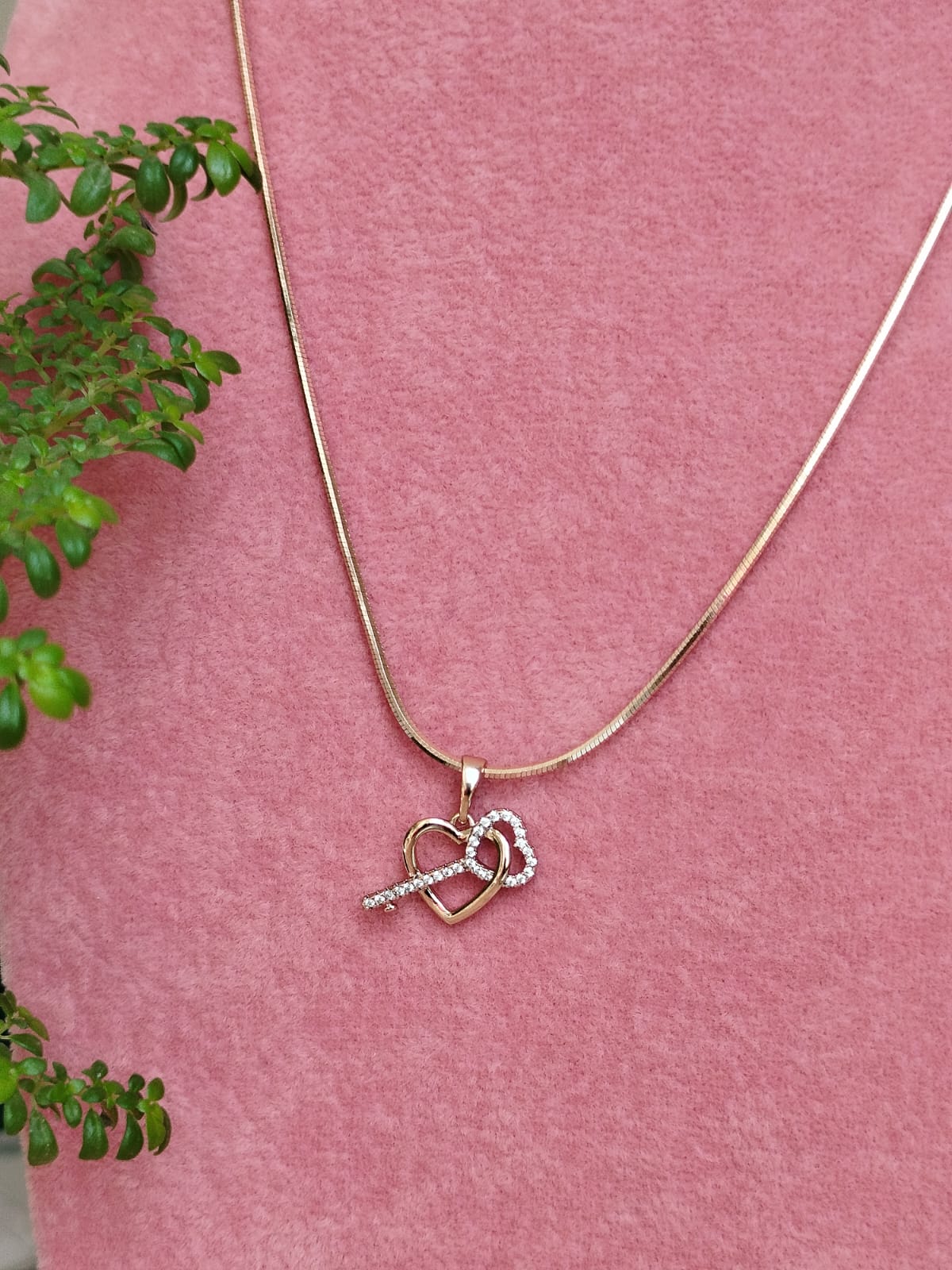 Collar Amor en llave