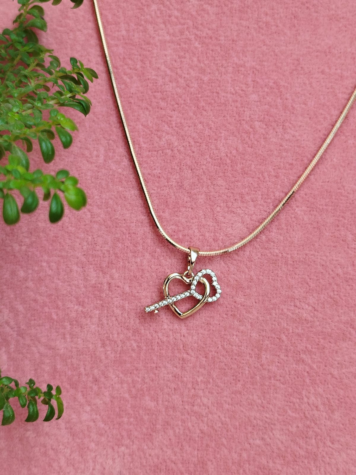 Collar Amor en llave