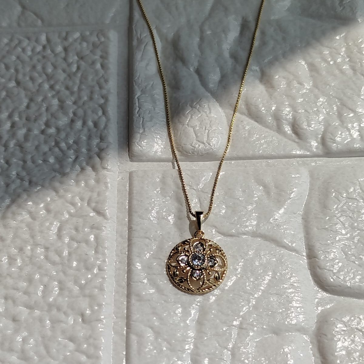 Collar Universo Floral Vintage