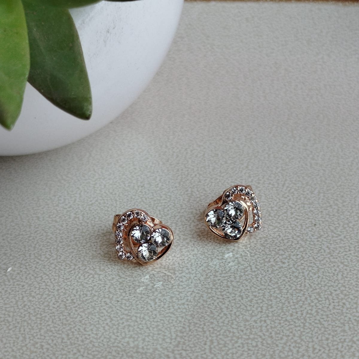 Collar Corazon Blanco Paz